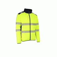 Veste thermique - FLAKE - 100% PES stretch mécanique 150D Jaune HV/Marine - COVERGUARD | 5FLA160 Veste thermique - FLAKE - 100% PES stretch mécanique 150D Jaune HV/Marine - COVERGUARD | 5FLA160