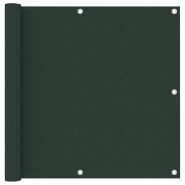 VidaXL Écran de balcon Vert foncé 90x500 cm Tissu Oxford Modèle Ombre Horizon Plus - vert 135002
