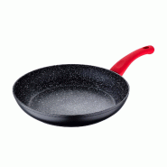 BERGNER San Ignacio Toledo - Poêle 28 cm, Revêtement Marble en Aluminium Forgé Compatible Induction - aluminium Q3628