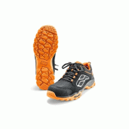 Chaussures de sécurité basses WORKER S2 textile mesh noir/orange taille 44 STIHL - 44 noir textile 773572