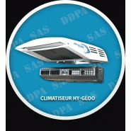 Hygloo Split avec condenseur et évaporateur pour climatisation de cabines