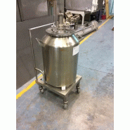 Cuve inox 316 occasion 100 litres agitation
