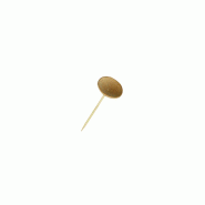 ECOLOMIQUE - 24 Pcs - Pique assiette suspendue "Thani" - Ø6 cm, Hauteur: 9,3 cm - Bambou ECO209BBTHANI6