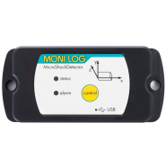 Enregistreur de chocs et de température léger  - MONI LOG® MicroShockDetector