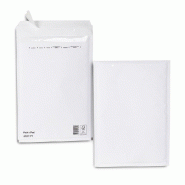 Enveloppe bulle kraft blanche 25x35cm - par 100 - protection pour objets fragiles
