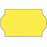 Étiquette Meto - format 32 x 19 mm - jaune - standard - x 5000
