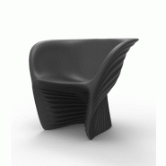 Fauteuil lounge in & out Biophilia - anthracite