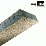Fibra ultra+ fc - isolation thermique - knauf - en laine de bois minéralisée au ciment blanc
