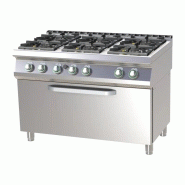 Fourneau à gaz avec four à gaz RM - SPT 7120/31 G - RM Gastro - 0615402630337