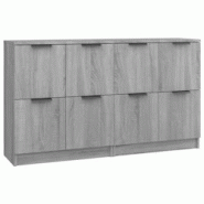 Helloshop26 - Buffet bahut commode armoire meuble de rangement organisateur cuisine salle de séjour salons lot de 2 sonoma 60 x 30 x 02_0036954 - 300 Helloshop26 - Buffet bahut commode armoire meuble de rangement organisateur cuisine salle de séjour salons lot de 2 sonoma 60 x 30 x 02_0036954 - 300