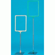 Kit cadre PVC couleur  A4 - Rouge