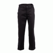 Pantalon de cuisine mixte Chef Works Professionnel chevrons noirs M - M noir A674-M
