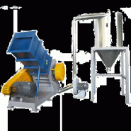 Broyeur de tubes PVC 18,5KW - Capacité 200 kg/h - Système de coupe progressive - PNB400 Broyeur de tubes PVC 18,5KW - Capacité 200 kg/h - Système de coupe progressive - PNB400