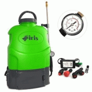 Pulvérisateur Electrique à Batterie 16L Batterie lithium 12V 8 Ah Chargeur + 3 buses + Manomètre IRIS GARDEN - vert 3663936034340 Pulvérisateur Electrique à Batterie 16L Batterie lithium 12V 8 Ah Chargeur + 3 buses + Manomètre IRIS GARDEN - vert 3663936034340