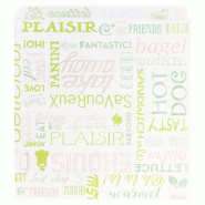 Sachet papier ingraissable Parole 2 côtés ouverts 17x18cm - par 500
