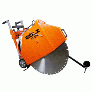 Scie à sol triphasée FS30E 7,5 kW - Ø 800 mm - GOLZ - 02820301000 (PROMO 09/26)