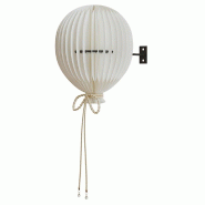 Tête Carton Plié Blanche à Accrocher Ø16,5 H22 cm