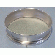 Tamis de test en acier inox RETSCH 200x50mm - 500 µm (0,5mm) Tamis de test en acier inox RETSCH 200x50mm - 500 µm (0,5mm)