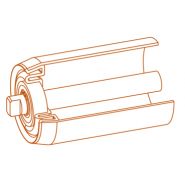 À roulements normalisés - rouleaux pour vrac  - mset - – 20°c < t < + 80°c