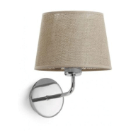 Applique tête de lit - maxi e27-60 w - coloris socle chromé