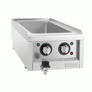 Bain-marie électrique - 1x GN 1/1 - avec robinet de vidange - série 600 | Buffalo