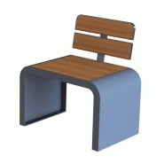 Banc public en bois buton industries bai 10 + do 10 la Banc public en bois buton industries bai 10 + do 10 la