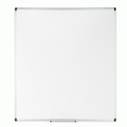 Bi-Office Maya - Tableau blanc magnétique, émaillé, avec cadre en aluminium, 120 x 90 cm - blanc céramique CR0801170