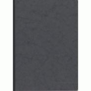 Clairefontaine Lot de 5 Carnet Age Bag A5, 192p./96 feuilles 90 g/m² brochure dos toilé, couv. Coloris gris, quadrillé 5x5 - 3329687954251