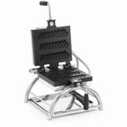 Helloshop26 - Gaufrier professionnel rotatif gaufre sucette 2 x 1000 watts acier inoxydable 14_0009106 - 3000221451251 Helloshop26 - Gaufrier professionnel rotatif gaufre sucette 2 x 1000 watts acier inoxydable 14_0009106 - 3000221451251