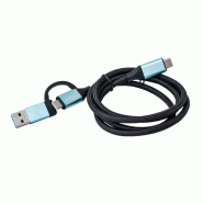 I-TEC USB-C to USB-C Cable with integrated USB 3.0 Adapter