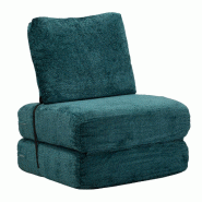 Mauro Ferretti Canapé-Lit Faster Petrolio - Design 2 En 1, Transforme La Détente En Confort, 80 X 100 X 80 Cm - Mobilier Moderne - 14298200PP Mauro Ferretti Canapé-Lit Faster Petrolio - Design 2 En 1, Transforme La Détente En Confort, 80 X 100 X 80 Cm - Mobilier Moderne - 14298200PP