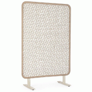 Paravent Babilo 120 x 50 x 180 cm pelican/beige
