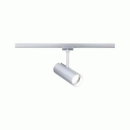 Paulmann URail Spot sur rail LED Theron Spot individuel 1100lm 11W 4000K gradable 230V Chrome mat 95697 - argenté plastique 95697 Paulmann URail Spot sur rail LED Theron Spot individuel 1100lm 11W 4000K gradable 230V Chrome mat 95697 - argenté plastique 95697