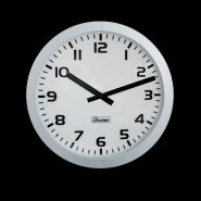 Profil 960 - Horloge analogique anti-vandale BODET - boîtier blanc, affichage heure-minute