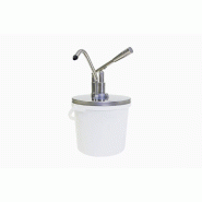 Schneider - Distributeur à levier, inox, Ø 220 mm x 380 mm - 5,0 L - argenté multi-matériau 152492