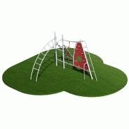 Structure de jeux inox 8 enfants gamme delta - delta1