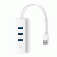 TP-Link UE330 station d'accueil Avec fil USB 3.2 Gen 1 (3.1 Gen 1) Type-A Blanc