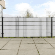Vidaxl paravents de balcon 5 pcs blanc 255x19 cm résine tressée 156312 Vidaxl paravents de balcon 5 pcs blanc 255x19 cm résine tressée 156312