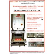 Vr 7100 - attendrisseur de viande - coupax  - 49 couteaux