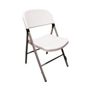 Alexia - chaise pliante - vif furniture - acier/beige