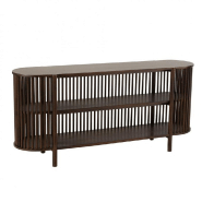 BUFFET GADRA GRILLAGE BOIS DE MANGUIER MARRON FONCÉ BUFFET GADRA GRILLAGE BOIS DE MANGUIER MARRON FONCÉ