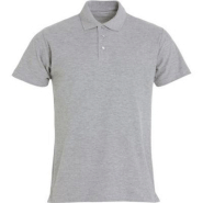 CLIQUE Polo basic Homme Anthracite Chiné L CLIQUE Polo basic Homme Anthracite Chiné L