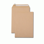 GPV Boîte de 250 pochettes Everyday kraft brun 229x324/C4, 90 g/m², adhésives avec bande - 3250650008049