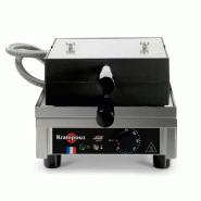 Krampouz Gaufrier 4x7 Bruxelles 90° - argenté WECAKC