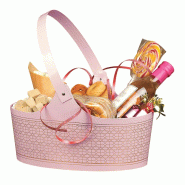 Panier trotteur rectangle carton Candy 28x20 - Panier trotteur rectangle carton Candy 28x20 -