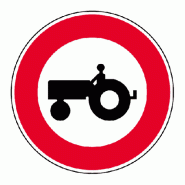 Panneau B9d - Accès interdit