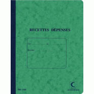 Piqûre Recettes/dépenses - 17x22 - 80 p. - 3416790013293