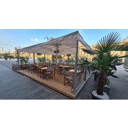 Structure modulaire toute vitrée - Hauteur réglable à 180 cm ou 220 cm - TOTAL VISION Semi-Automatic