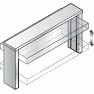 Superstructure avec coupole remontée automatique - IN/CM08 Superstructure avec coupole remontée automatique - IN/CM08