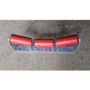 Support de rouleaux pour convoyeur à bande - 3 rouleaux inclinés - Plusieurs dimensions et finitions disponibles_1